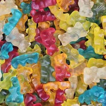 Retro Sweets -  fruit flavour jelly sweets shaped like bears