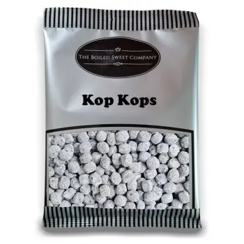 Pick and Mix Sweets - 1Kg Bulk bag of kopp kops, liquorice and aniseed flavour boiled sweets with a chewy centre!