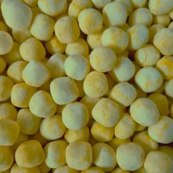 Retro Sweets - A bulk 3kg bag of lemon flavour chewy bon bons!