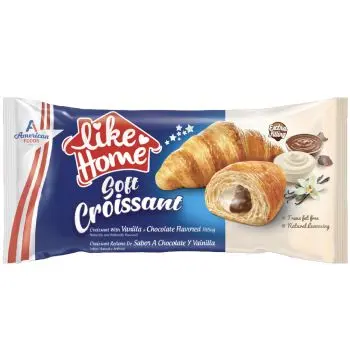 Like Home Vanilla and Chocolate Croissant American Sweets and Cakes