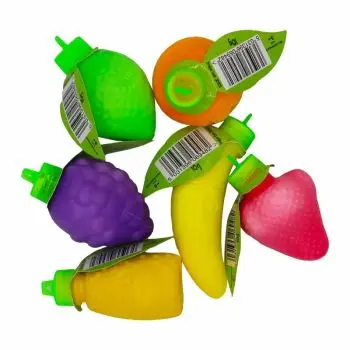 Sherbet Fruits - A pack of 5 fruit shaped tubs filled with flavoured sherbet!