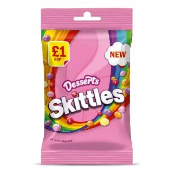 Retro Sweets -Chewy Candies in a Crisp Sugar Shell with Dessert Flavours.
