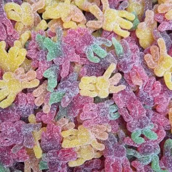 Sour Spiders- Halloween Sweets - Spooky, sour spider shaped jelly sweets
