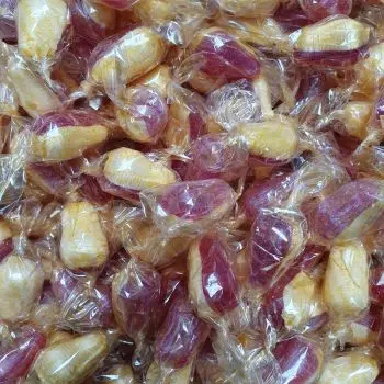 Pick and Mix Sweets - A 100g bag of pear flavour, sugar free boiled sweets