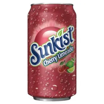 American Drinks - Cherry Limeade flavour Sunkist imported from America