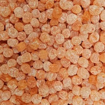 Pick and Mix Sweets - Super sour orange flavour boiled sweets