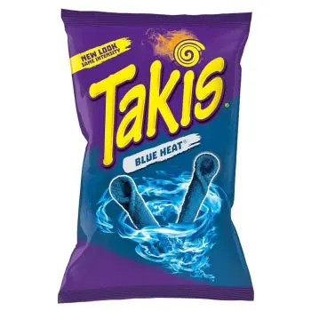 American Crisps - Blue heat Takis, the most intense flavour yet!