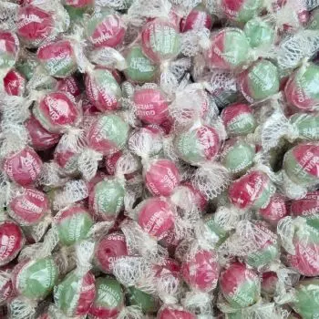 Toffee Apples - Traditional apple flavour boiled sweets with a chewy toffee centre!