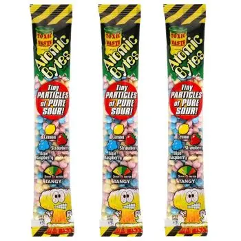 Toxic Waste Retro Sweets - tiny particles of pure sour