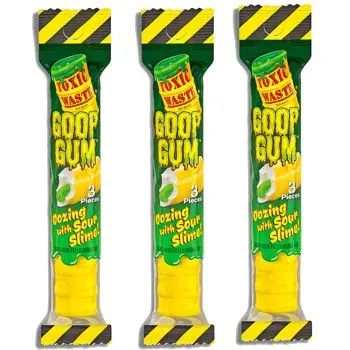 Retro Sweets - Toxic Waste sour gum with oozing slime centre!