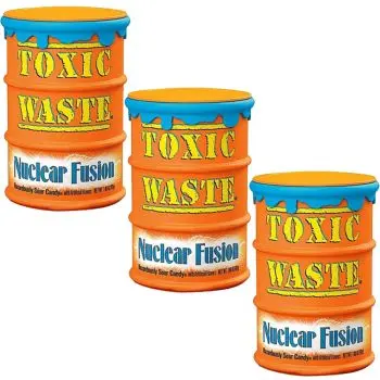 Retro Sour Sweets - Hazardously sour candy sweets with 2 flavours in each sweet