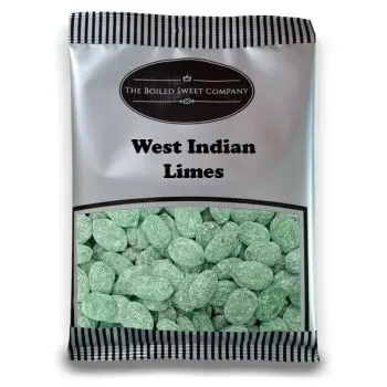 Pick and Mix Sweets - 1Kg Bulk bag of West Indian Limes, lime flavour boiled sweets!