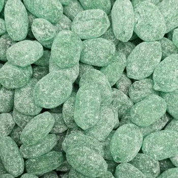 Pick and Mix Sweets - West Indian Lime flavour boiled sweets with a sugar coating