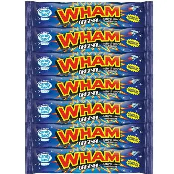 Retro Sweets - The classic Wham chew bars, pack of 7