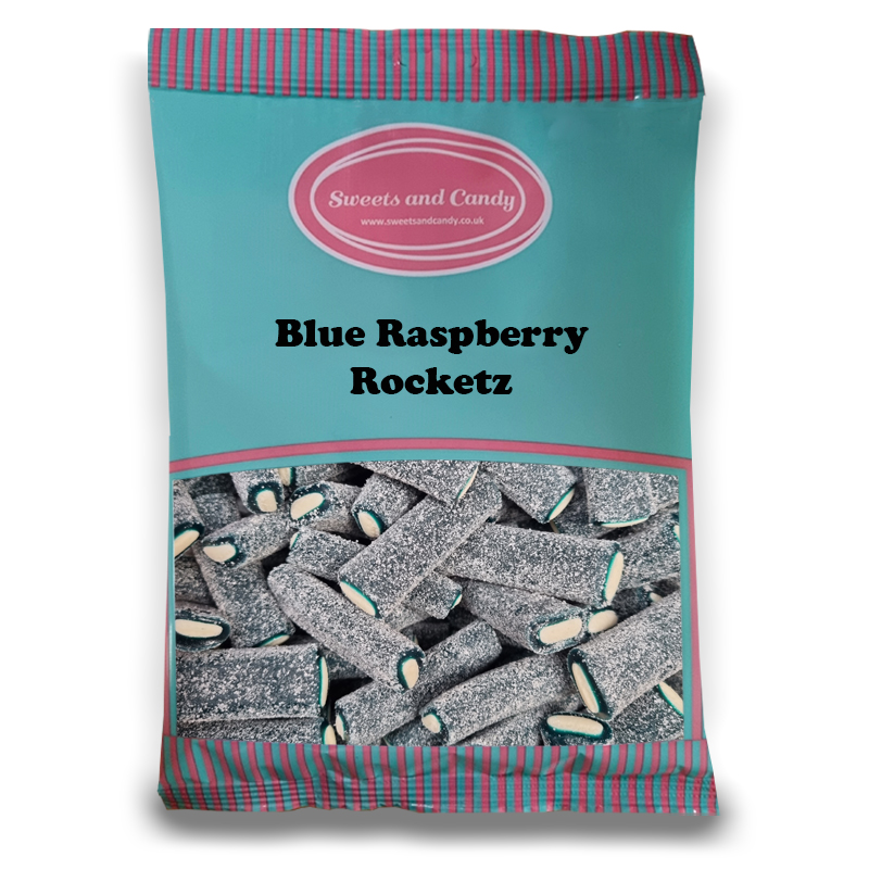 Blue Raspberry Rockets 1Kg Pick and Mix Sweets Retro Sweets Pick