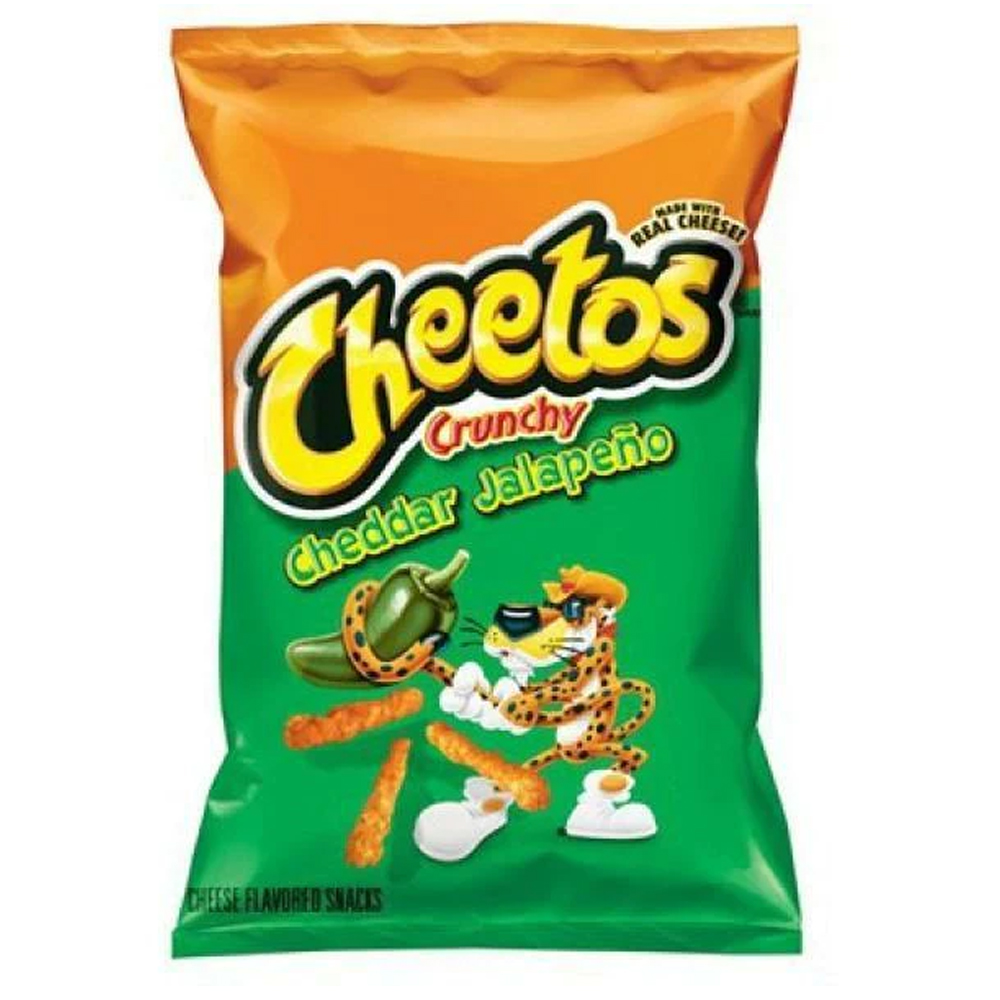 Cheetos Crunchy Cheddar Jalapeno 226g - American Sweets - American ...