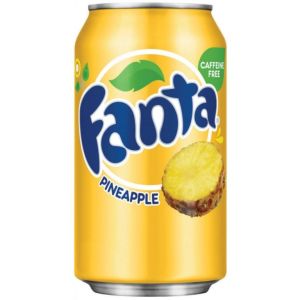 American Fanta Pineapple, pineapple flavour Fanta drinks imported from America.