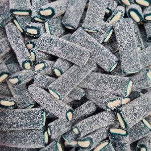 Retro Sweets - Blue Raspberry flavour giant tubes with a fondant centre