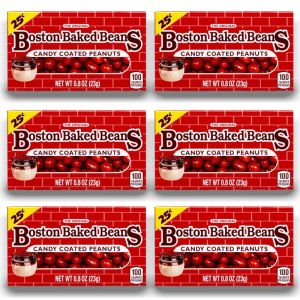 American Sweets - Boston Baked Beans, crunchy candy coated peanuts in a box.