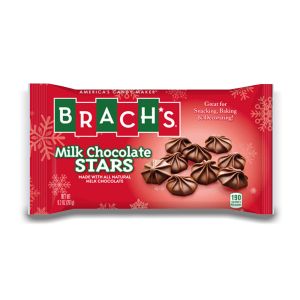 A bag of Milk Chocolate stars, American chocolate imported to the UK