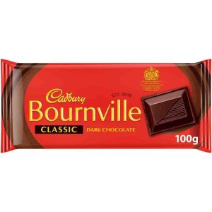 Bournville classic dark chocolate bar in a sharing size