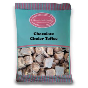 Pick and Mix Sweets - chocolate covered honeycomb pieces.