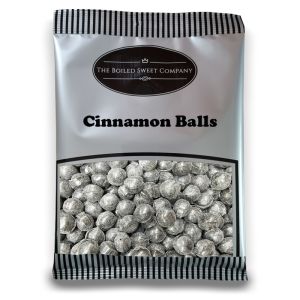 Pick and Mix Sweets - 1Kg Bulk bag of Cinnamon Balls, traditional cinnamon flavour boiled sweets