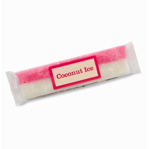 A 120g bar of coconut ice