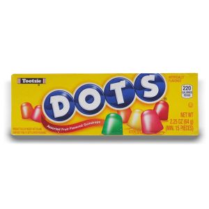 American Sweets - Tootsie Dots fruit flavour American candy gum drops