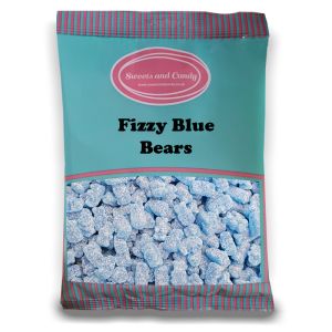Pick and Mix Sweets - 1Kg Bulk bag of vegan blue fizzy sweets