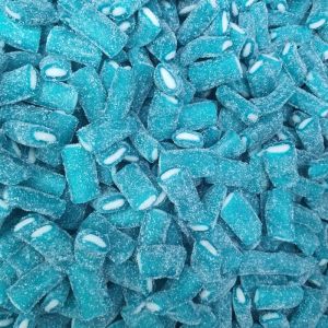 Fizzy Blue Raspberry Pencils - Retro raspberry flavour pencil sweets with a fizzy sugar coating.