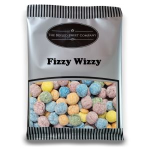 Pick and Mix Sweets - 1Kg Bulk bag of Fizzy Wizzy, traditional fruit flavour fizzy boiled sweets.