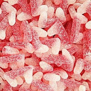 Halloween Sweets Fizzy Dracula Teeth - Fizzy fruit flavour gummy sweets