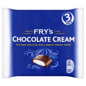 Frys dark chocolate bars with a smooth fondant centre