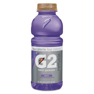 A large bottle of Gatorade G2 Grape - American Drinks