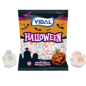 Halloween Sweets - 1kg bag of Ghost shaped vanilla marshmallows