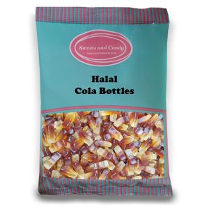Halal Pick and Mix Sweets - 1kg Bulk bag of Cola Bottles, cola flavour jelly sweets!