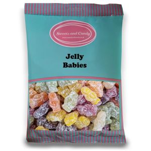 Jelly Babies - 1Kg Bulk bag of sugar dusted jelly sweets in the shape of babies!