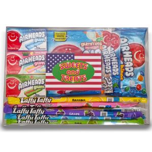 Laffy Taffy and Airheads Gift box - American sweets gift box full of Airheads and Laffy Taffy American candy!