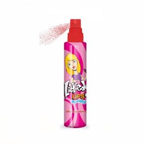 Assorted flavour sour spray candy sweets