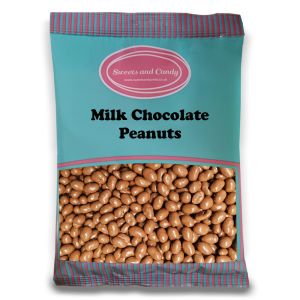 Chocolate Peanuts - 1Kg Bulk bag of traditional crunchy peanuts covered in a milk chocolate coating