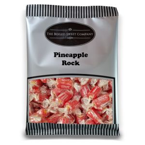 Pineapple Rock - 1Kg Bulk bag of traditional pineapple flavour boiled sweets.