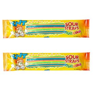 Retro Sweets - sour rainbow belts