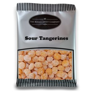 Pick and Mix Sweets - 1Kg Bulk bag of Sour tangerines, tangerine (orange) flavour boiled sweets!