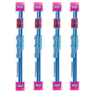Giant blue raspberry flavour tongue painter pencils