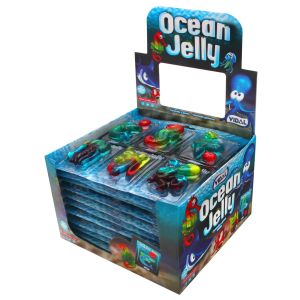 A full box of ocean themed jelly sweets