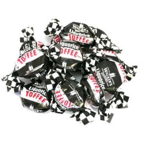 Pick and Mix Sweets - Walkers Liquorice Toffee in a 150g bag.