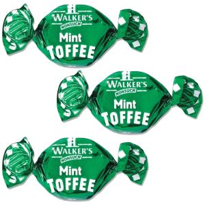 Pick and Mix Sweets - Walkers Mint Toffee in a 150g bag.