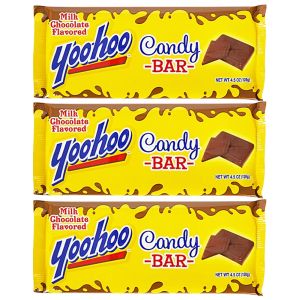 American Sweets - A pack of 3 Milk chocolate flavour candy bars from America