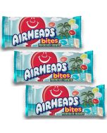 American Sweets - A pack of three Airheads Paradise Blends flavour chewy candy pieces.